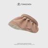 Japonês UV contraste de cor duas cores hairband oco cartola infantil viagem de verão anti-ultravioleta grande beiral shell protetor solar cap