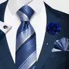 Venta Caliente Transfronteriza para Hombre Negocios Gama Alta Corbata Formal de Bolsillo para Negocios Set de Corbata 8cm Grande Suministro Listo