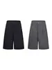Estilo Old Money Nova Luxo Alta Qualidade Calça Cropped Cleanfit Estilo de Rua Solta Casual Vibe Shorts Americanos para Homem
