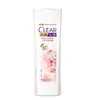 Shampoo Qingyang Niacinamida Anticaspa Antirritación Crema de Shampoo Flor de Cerezo 100g Botella Pequeña de Viaje Limpieza Profunda