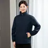 Roupas de Trabalho para Camareira de Hotel Feminino Manga Longa Departamento de Vendas de Propriedades Hoteleiras Roupas de Limpeza Hospitalar Outono e Inverno