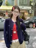 Suéter Cardigan de Nuevo Estilo Chaqueta Tejida para Mujer Primavera y Otoño Dopamina Súper Bonita Suave Ropa Exterior Moderna