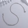 Ins Nicho Joyería Simple Plata Esterlina S925 Cuentas Redondas Pulsera de Doble Capa Estilo Coreano Temperamento Dulce Estudiante Joyería de Moda