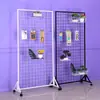 Rack de Malha Moderno Creche Rack de Exibição de Trabalhos Barraca Pendurar Meias Prateleira Móvel Armazenamento de Acessórios de Cabelo Malha Outros