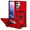 Comercio exterior para funda para teléfono móvil Samsung S24 23ultra anticaída 22P carcasa trasera soporte giratorio magnético S10 carcasa rígida