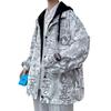 Chaqueta Casual Estilo Hong Kong Para Hombre Otoño 2023 Nueva Marca de Moda Ins Ropa Superior Chaqueta Abrigo de Primavera y Otoño