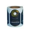 Rollo de Adhesivos Adhesivos Transfronterizos Logotipo Personalizado PVC Transparente Etiquetas Estampadas en Caliente Papel Térmico a Prueba de Tres Impresión de Código de Barras