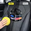 Cera polidora de reparo de interior de carro transfronteiriça kineshinex, restaurador de brilho preto para assentos e pneus