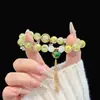 Nuevo Pulsera de Borla con Cuentas de Estilo Chino, Exquisita y a la Moda, de Nicho, Bidimensional, Lujo Ligero, Versátil, Apilable, Pulsera de Cuentas Impresionantemente Hermosa