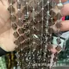 Cristal Natural 11MM Trevo de Quatro Folhas Citrino Pó de Cristal Olho de Tigre Contas para Pulseira Colar DIY Acessórios