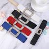 Venta Especial del Fabricante Nueva Moda Cinturón Elástico Ancho para Mujer con Chaqueta de Plumón Suéter Vestido Cinturón Decorativo Elástico