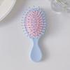 Peine Compacto Mini de Cojín de Aire Peine Masajeador Peine Pequeño Duradero Peine de Bolsa de Aire para Mujer Peine Portátil Peine para el Cabello del Hogar