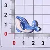 Resina Transparente Desenho Animado Concha do Oceano Pequenos Acessórios DIY Cola de Creme Charms para Sapatos Papelaria Decoração Copo de Água Adesivos