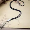 Cordón de Madera de Palosanto Tejido a Mano para Colgantes de Jade, Adecuado para Hombres y Mujeres