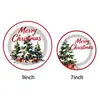 Set de decoración para fiesta de cumpleaños de árbol de Navidad transfronterizo, platos de papel desechables, vasos de papel, servilletas de papel, vajilla