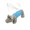 Brinquedo de autentretenimento para gatos, pelúcia de desenho animado, pato, porco, elefante, brinquedo de gatinho que faz barulho, suprimentos para divertir gatos