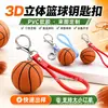 Llavero de Baloncesto Estéreo 3D Personalizado Colgante de Llavero Personalizado Muñeca de Goma Suave de PVC para Manualidades Llavero Personalización