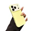 Capa de celular color-blocking com aspecto líquido adequada para Apple 17PROMAX moderna película de 16 lentes 11PRO/12 com toque de pele 15