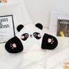 Almofada de Sofá para Quarto Coelho de Pelúcia Fofo Almofada de Encosto Lombar para Cintura Almofada de Assento para Janela Saliente Boneca de Desenho Animado de Pele de Coelho Sintética