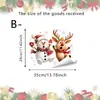 Decalques de Janela Estáticos de Carnaval Noturno de Boneco de Neve de Natal, Sem Cola, Sem Resíduos, Removíveis, para Decorações de Natal em Casa e na Loja