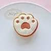 Accesorios de Gato Kt Lindos de Dibujos Animados Accesorios para Zapatos con Agujeros DIY Juguete de Comida Parche de Resina Llavero Colgante de Muñeca de Peluche