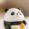 Ventas Directas de Fábrica Alcancía de Cerámica de Panda Adornos para Escritorio del Hogar Regalos de Cumpleaños y Festivos para Niñas