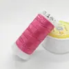 Hilo de 9 hebras de 0.6 mm trenzado a mano bobinado en espiral año zodiacal rojo cuerda de mano para la muñeca rollo pequeño hilo para tejer pulseras