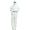 Ropa Protectora Desechable No Tejida SMS Ropa de Trabajo Ropa de Aislamiento Ropa Protectora Ropa Limpia Ropa a Prueba de Polvo PP Vestido Inverso