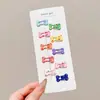 Pinzas para el cabello infantiles de moda con forma de estrella, versátiles y no dañan el cabello, juego de pasadores para arreglar mechones sueltos y flequillo, accesorios para el cabello para niñas