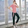 Ropa de Fitness para Mujer Yoga, Talla Grande, Corte Holgado, Elástica, Suave, Adelgazante, Deportiva, para Correr, Pérdida de Peso, Transpirable, Secado Rápido, Traje