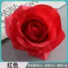 Venta directa de fábrica de flores artificiales rojas con miles de estilos para elegir, incluyendo rosas burdeos y dalias, para materiales de decoración de bodas