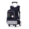 Mochila con Ruedas para Estudiantes de Primaria de 8 a 12 Años, Niños de 2º a 5º Grado, Bolsa Desmontable Infantil de Seis Ruedas para Subir Escaleras