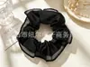 Diadema Elegante con Adorno de Encaje Scrunchie Patrón a Cuadros Estilo Coreano para Niñas, Suministro de Tienda de Accesorios, Directamente de la Fábrica Fuente