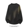 2026 HT26438 Longitud Extendida Blanco Talla Grande Cuello Redondo Estructurado Manga Larga Camiseta M-5X HT26713-Especial P20