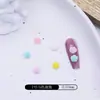 Novos Acessórios Coloridos de Unhas Flor de Cinco Pétalas Misturados Novas Flores Versáteis de Ponta de Dedo Frescas de Verão Japonês