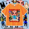 Nueva camiseta de manga corta para niños del juego de Roblox Animal Hospital, top moderno