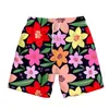Venta Caliente de Verano Transpirables de Secado Rápido Estampado 3D Holgados Casuales Moda Masculina Bermudas de Playa