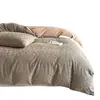 Juego de ropa de cama de cuatro piezas jacquard de algodón puro Clase A sábana 100% algodón puro funda de edredón juego de tres piezas ropa de cama ropa de cama estilo falda de cama