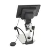 Nuevo Modelo G1200 Hd Microscopio de Pantalla Grande de 7 Pulgadas Microscopio Digital 1200X para Reparación e Inspección, Disponible para Dropshipping