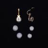 Color oro 18K retenedor de color clip para oreja de espiral para mosquito accesorios para la oreja convertidor de clip para oreja aretes indoloros cambiar aretes oreja invisible