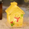 Adornos Navideños Transfronterizos, Decoraciones Navideñas, Casitas Pequeñas, Casitas Navideñas Iluminadas, Pequeños Regalos Navideños, Pequeños Obsequios