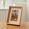 Marco de fotos de madera maciza impresión y revelado de fotos para hacer un marco de fotos de mesa 6 seis7 8 pulgadas A4 para colgar en la pared caballito de mar adorno de boda