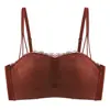 Nuevo Sujetador Push-Up para Busto Pequeño Copa Palma Otoño/Invierno 2026 Estilo Deseo Puro Adorno de Encaje Ropa Interior sin Aros para Mujer Transfronterizo