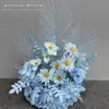Flores para el camino de la boda flores para la mesa del hotel macetas bolas de flores decoración del escenario de la boda arte floral terminado