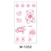Zhengxiang Transfronterizo Nuevos Stickers de Tatuaje de Dibujos Animados Impermeables Stickers de Tatuaje para el Día de San Valentín Lindo Tatuaje Temporal Amazon