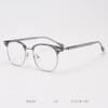 0249 Montura de Gafas Retro Estilo Coreano para Miopía Montura de Gafas Planas de Moda para Hombres y Mujeres Cejas Distintivas Estilo Japonés Se Puede Adaptar Ins