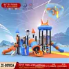 Grandes Instalaciones de Diversión al Aire Libre, Toboganes al Aire Libre, Toboganes para Jardín de Infancia, Columpios, Equipamiento para Plazas Comunitarias, Al Aire Libre