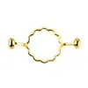 Sello de Cera Anillo Molde Marco Soporte Anillo Metálico Molde Cabezal del Sello Gránulos de Cera para Sellar Moldeador de Estampado Venta al por Mayor