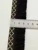 3cm Encaje de Borla Estilo Étnico Rombo Encaje de Cinta para Ropa Cortina Accesorios para Cojín de Hogar DIY Borla