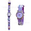 Reloj para Niños Lindo Patrón de Unicornio Pulsera de Cuentas Cerámicas de Cuarzo Reloj Paleta para Niños y Niñas Exquisito